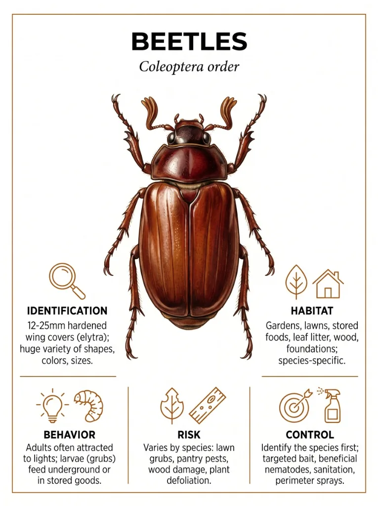 Beetles (Coleoptera) identification