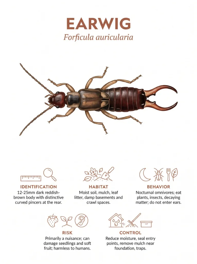Earwig identification