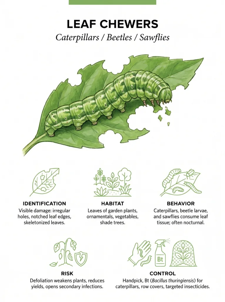 Leaf Chewers identification