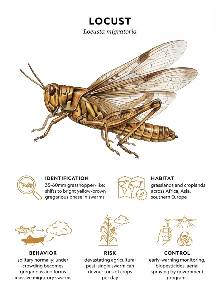 Locust identification
