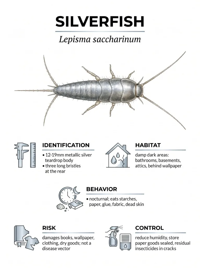 Silverfish identification