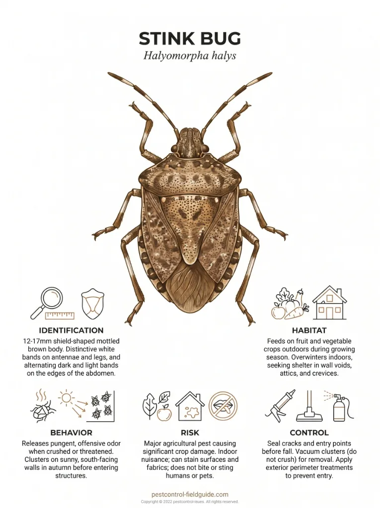 Stink Bug (BMSB) identification